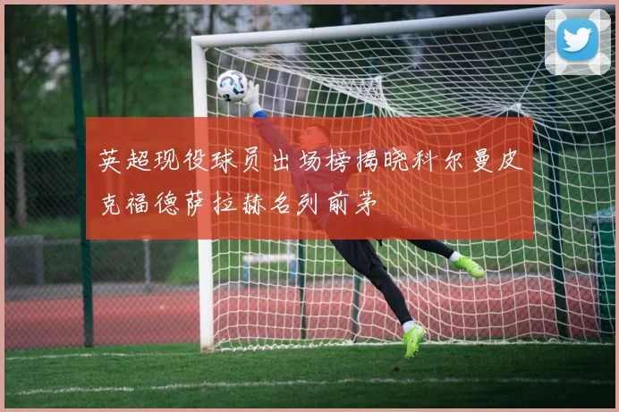 英超现役球员出场榜揭晓科尔曼皮克福德萨拉赫名列前茅